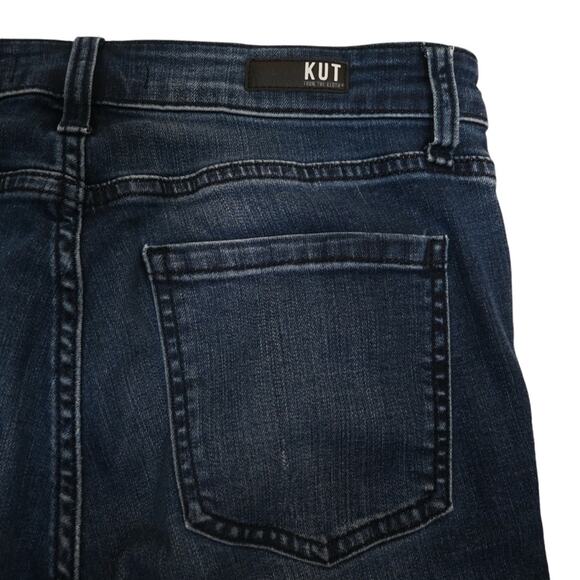 Kut from the Kloth Womens 6 Hi Waist Skinny Distressed Jean - Picture 7 of 10